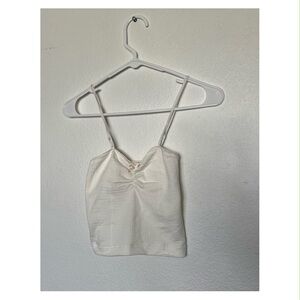 Urban Outfitters White Crop Camisole